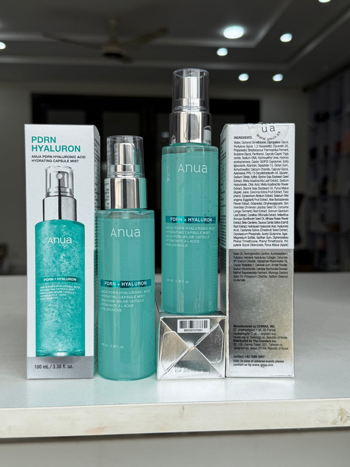 Anua - PDRN Hyalurnoic Acid Hydrating Capusle mist 100ml