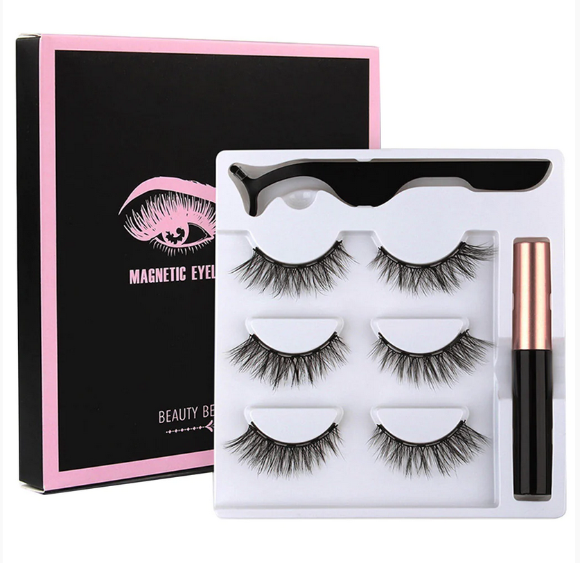 3 Pairs Magnetic Eyelash Set