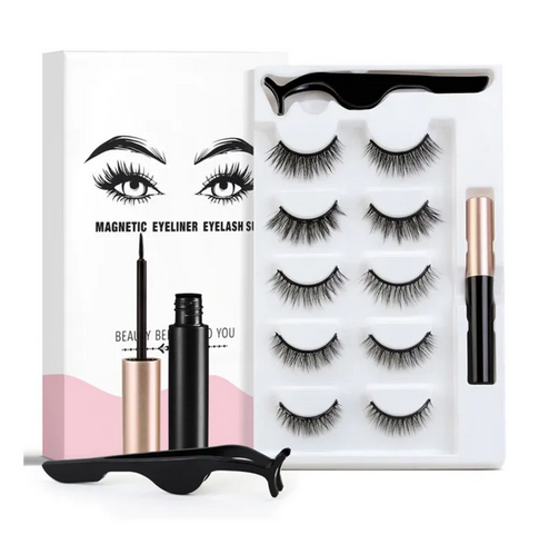 5 Pairs Magnetic Eyelash Set