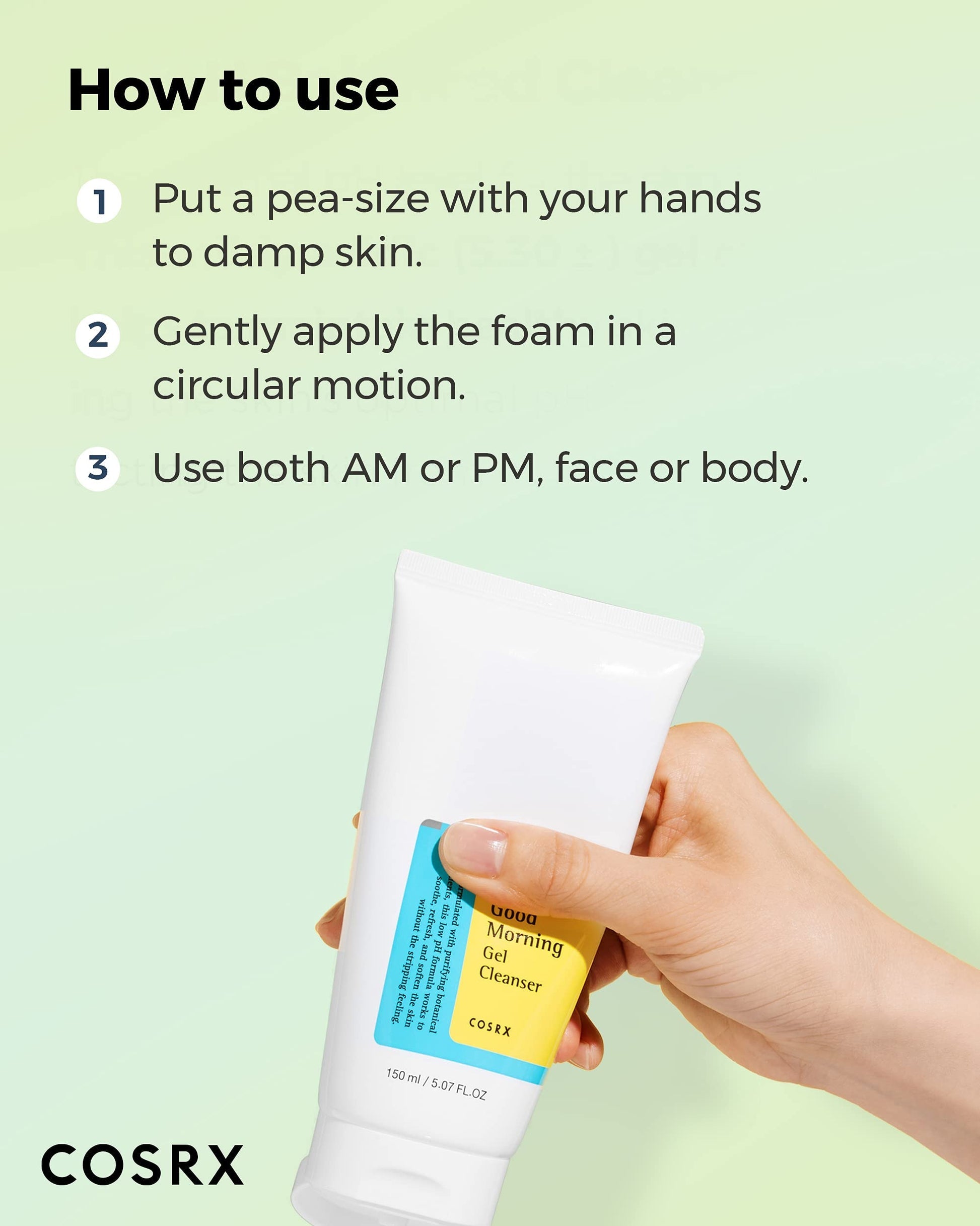COSRX low PH Good morning gel cleanser 150 ml