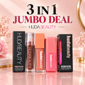 Huda beauty jumbo deal 3in1 random gloss (confirm shade whatsapp)
