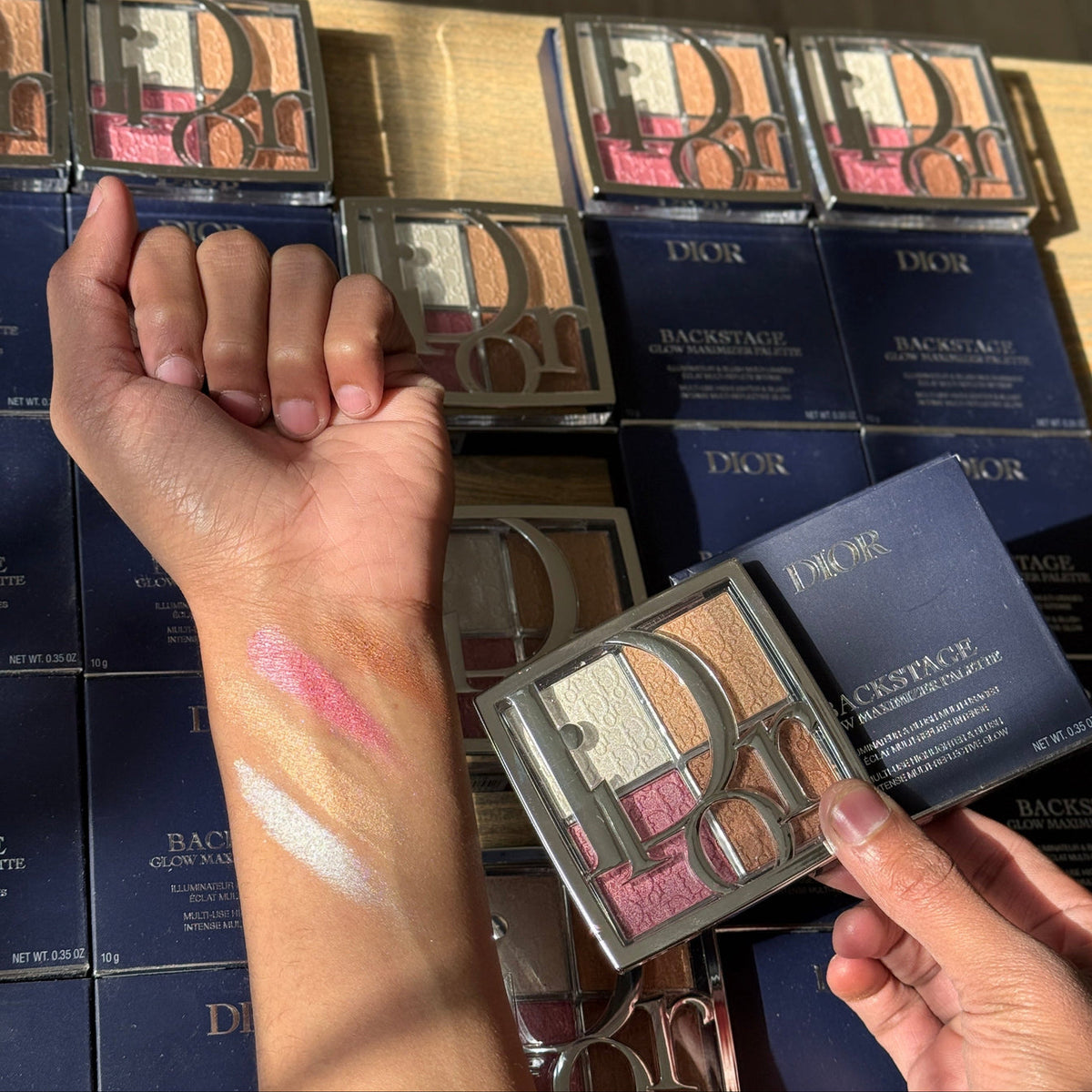 Dior Backstage Glow Maximizer Palette New