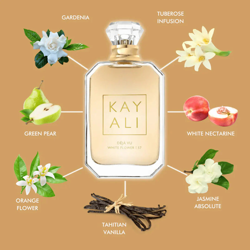 Kayali deja vu white flower 57 EDP PERFUME for women 100ml