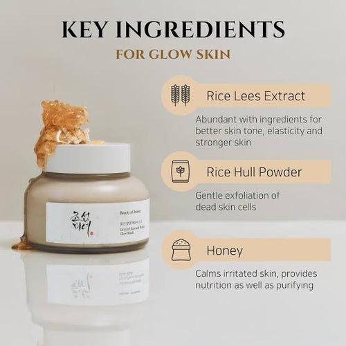 BEAUTY OF JOSEON Ground Rice and Honey Glow Mask