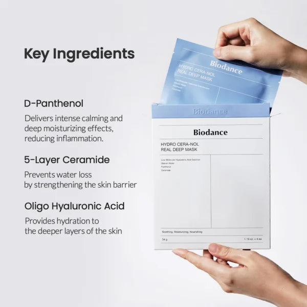 BIODANCE HYDRO CERA-NOL REAL DEEP MASK -