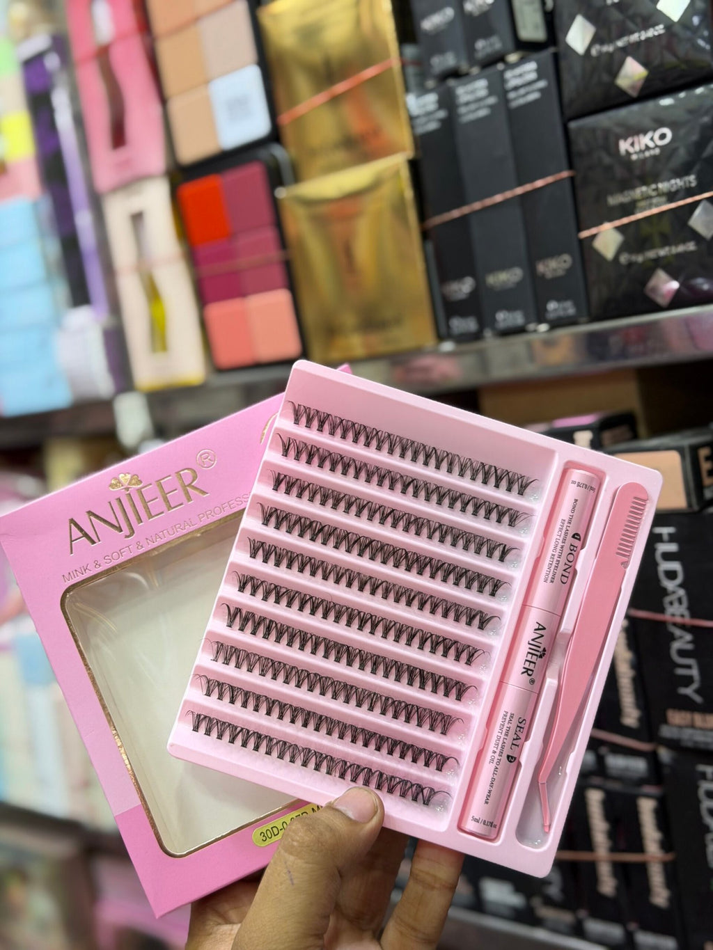 Eyelashes extensions anjieer pack