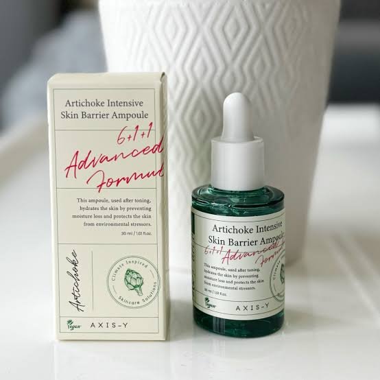 Axis-Y Artichoke Intensive Skin Barrier Ampoule Korea -