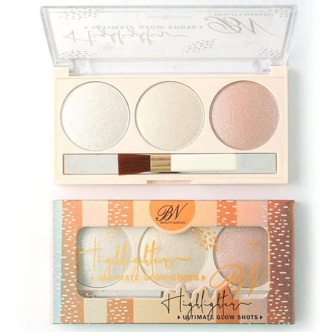 BN 3 Color Highlighter Ultimate Glow Palette