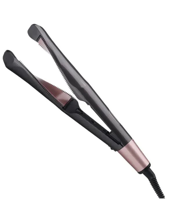 Unique Twisted Plate 2 in 1 Hair Curling