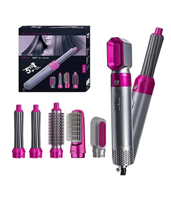 One Step - 5 in 1 Multifunctional Hair Dryer Styling Tool -
