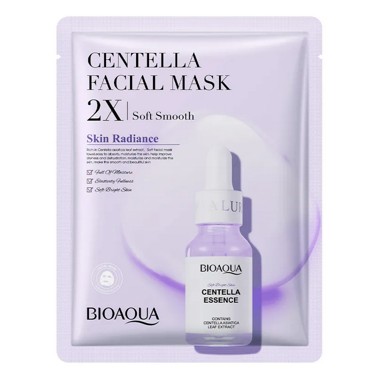 Bio Aqua Centella Soft Smooth Facial Sheet Mask