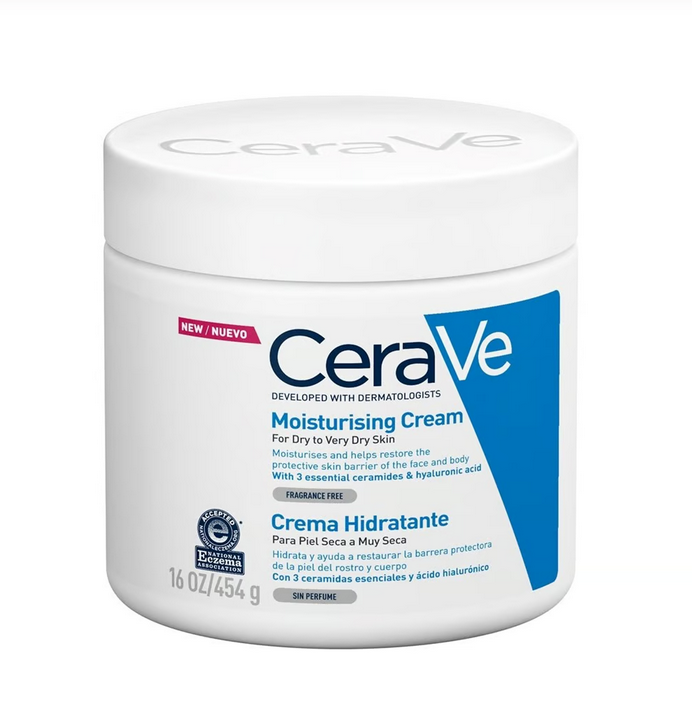 Cerave Moisturizing Cream For Dry To Very Dry Skin (454g)