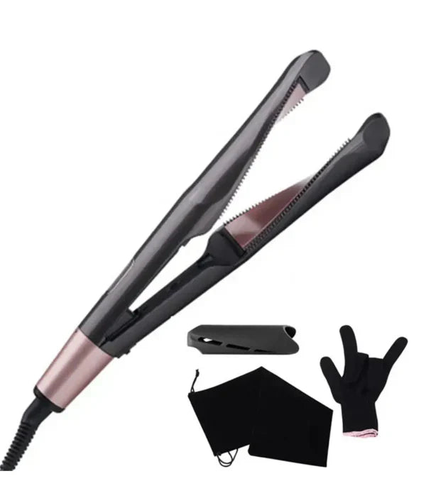 Unique Twisted Plate 2 in 1 Hair Curling