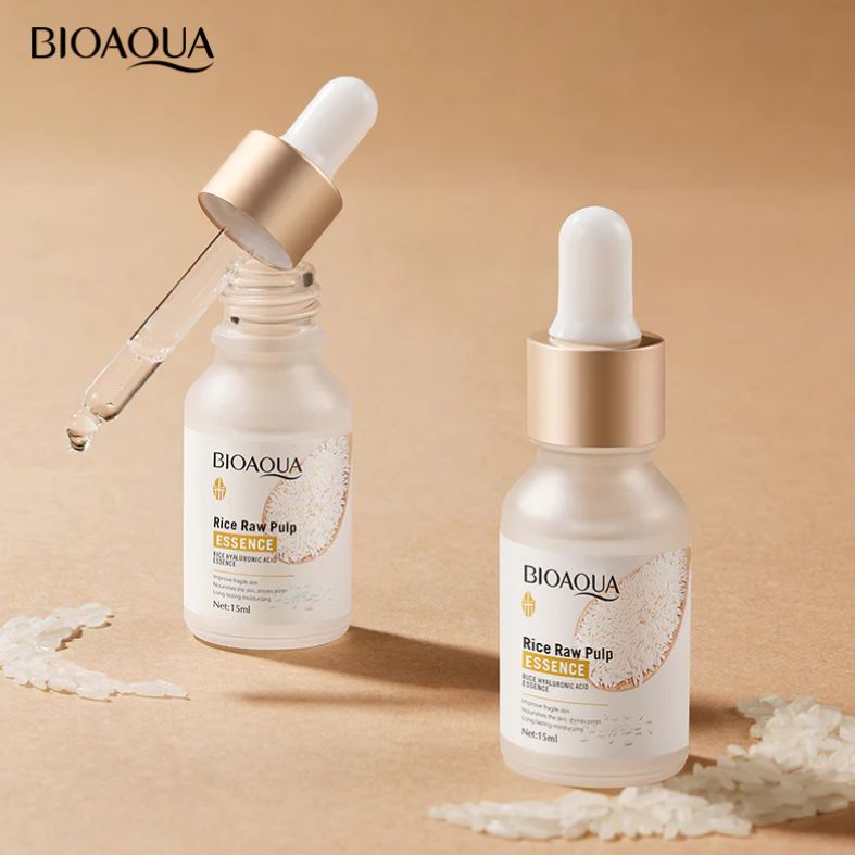 BIOAQUA Rice Raw Pulp Essence Serum - 15ml