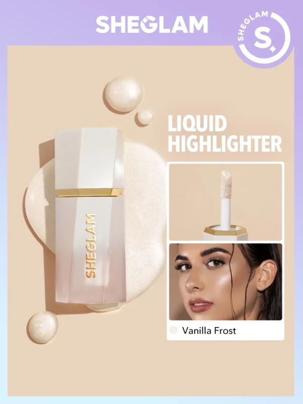 SHEGLAM Glow Bloom Liquid Highlighter - Vanilla Frost