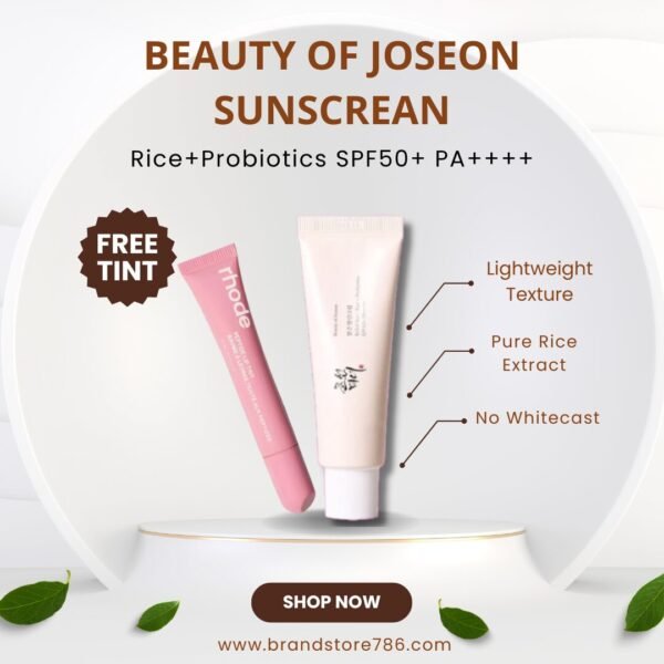 Beauty of Joseon Sunscreen & Rhode Lip Tint Deal
