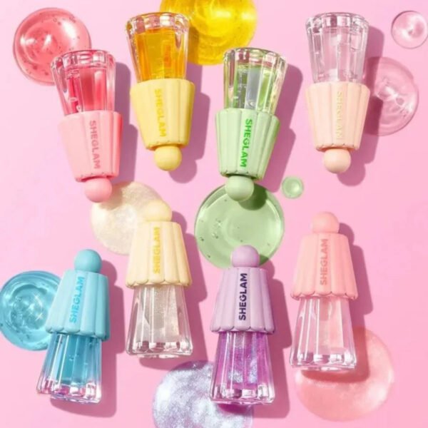 Sheglam jelly lipoil color choice on whatsapp